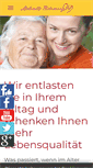 Mobile Screenshot of liebevolle-betreuung24.de