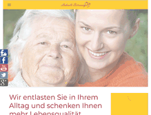 Tablet Screenshot of liebevolle-betreuung24.de